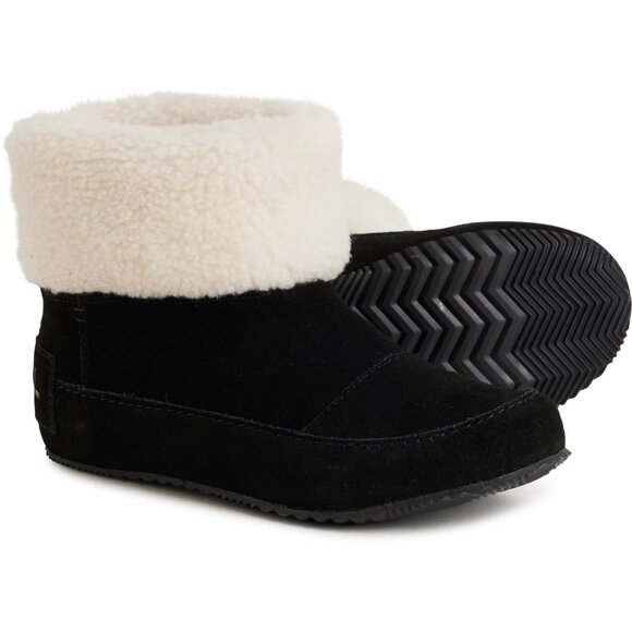 NEW Sorel Go Stumptown Booties - Suede in blac,/natural For Women 1025 4s2 - Picture 4 of 10